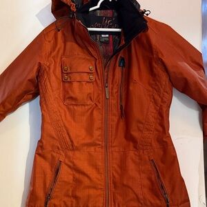 Women's obermeyer  Rust Ski Jacket Ladies Sz 12